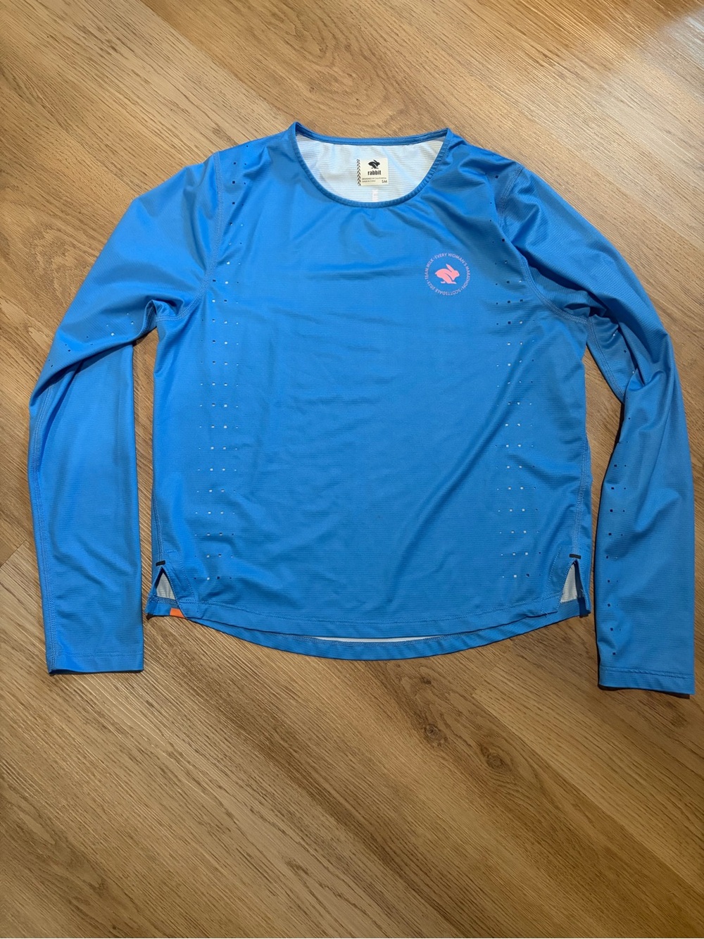 Blue Long Sleeve Active Tee